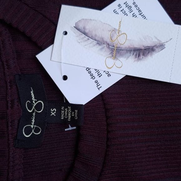 JESSICA SIMPSON Declyn Bodycon Top - Picture 7 of 10